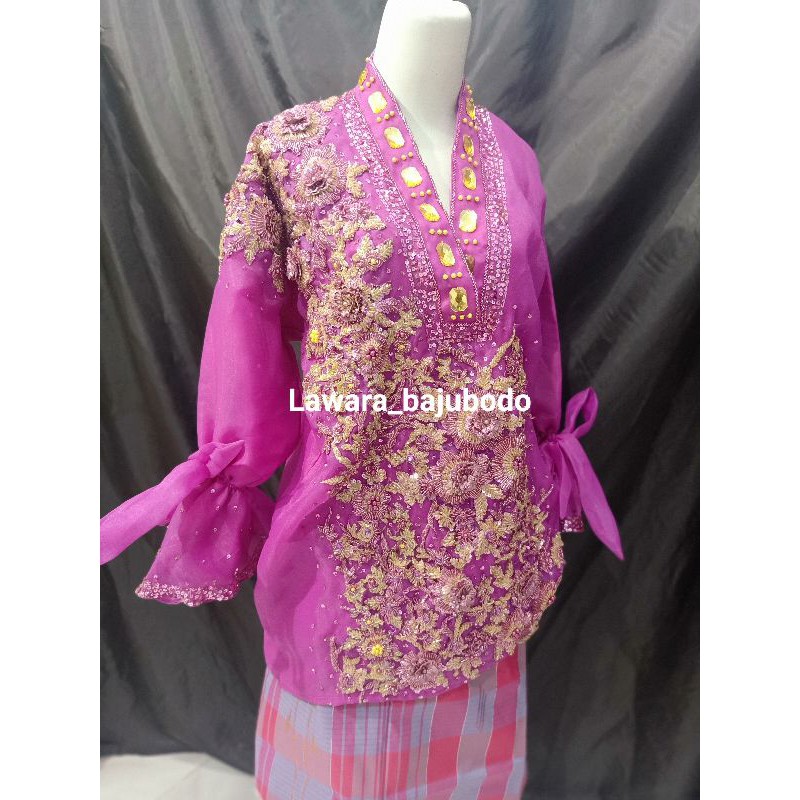 (Lawara_baju bodo) Pre Order baju bodo modern cantik full Payet