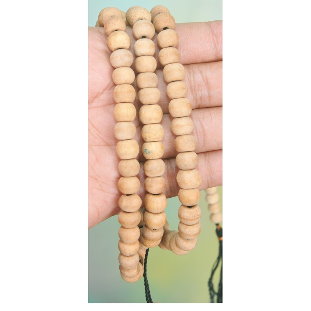 Kalung Tasbih  99 Kayu Cendana Harum