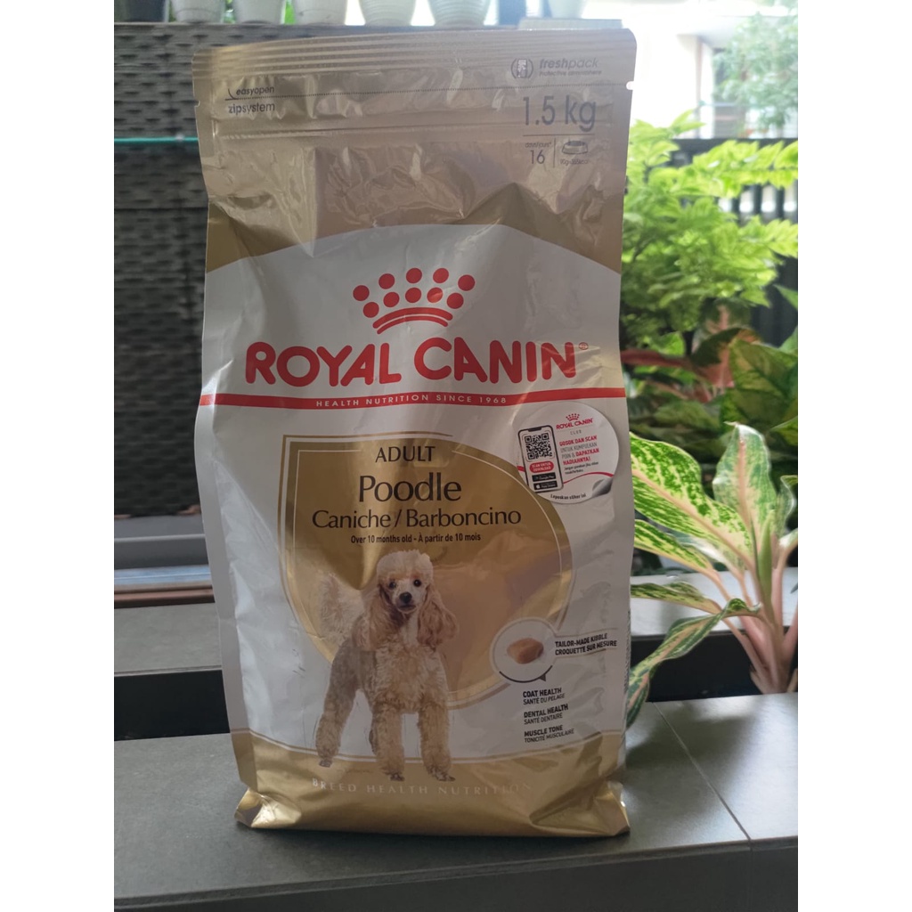 Royal Canin Poodle Adult Dog Food Freshpack 1.5kg