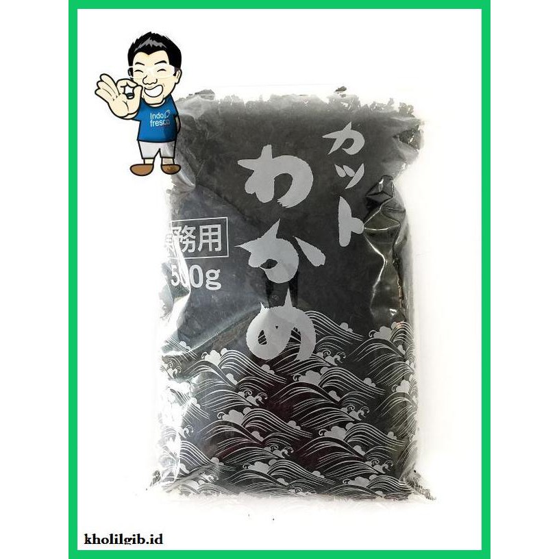 

Makanan-Kering- Cut Wakame/ Rumput Laut- 500 Gr -Aneka.
