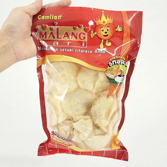 

KRIPIK SINGKONG ORIGINAL MANIS ASIN 130 gram Camilan Malang Sari Casava Chips