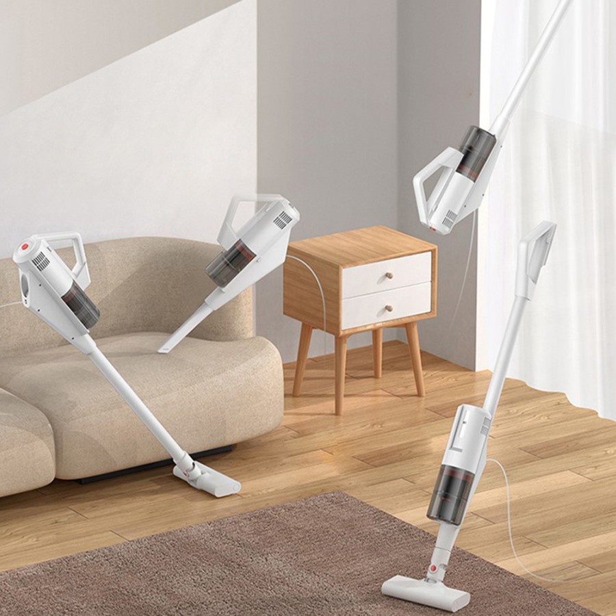 Deerma DX888 Handheld Vacuum Cleaner Lightweight Penyedot Sedot Hisap Debu Lantai Gorden Meja Sofa Gorden Sudut Ruangan