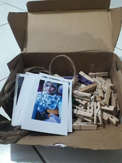 Wooden Clip Jepitan Kayu Polos Dan Warna Penjepit Foto Kayu Dekorasi Polaroid