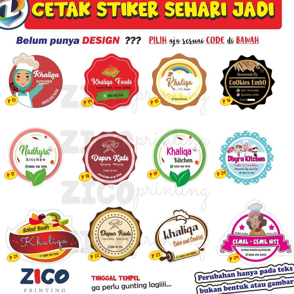 

T3rviral CETAK STIKER LABEL KEMASAN/LABEL PRODUK/LABEL OLSHOP A3+VINYL CUSTOM(POTONG SESUAI BENTUK)C