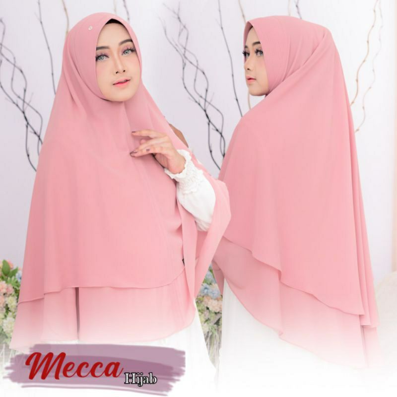 Khimar Syari Kerudung Syari Khimar Jumbo Hijab Syari Khimar