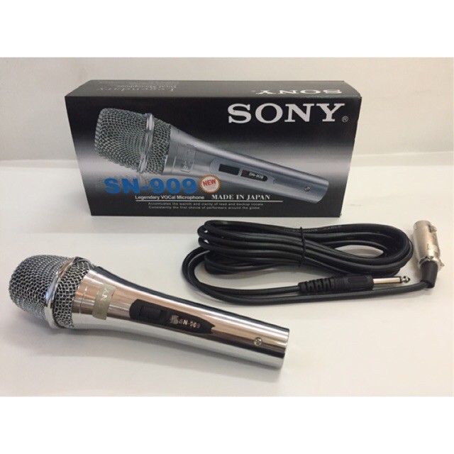 Microphone SONY SN-909 / Mic Kabel Merk SONY