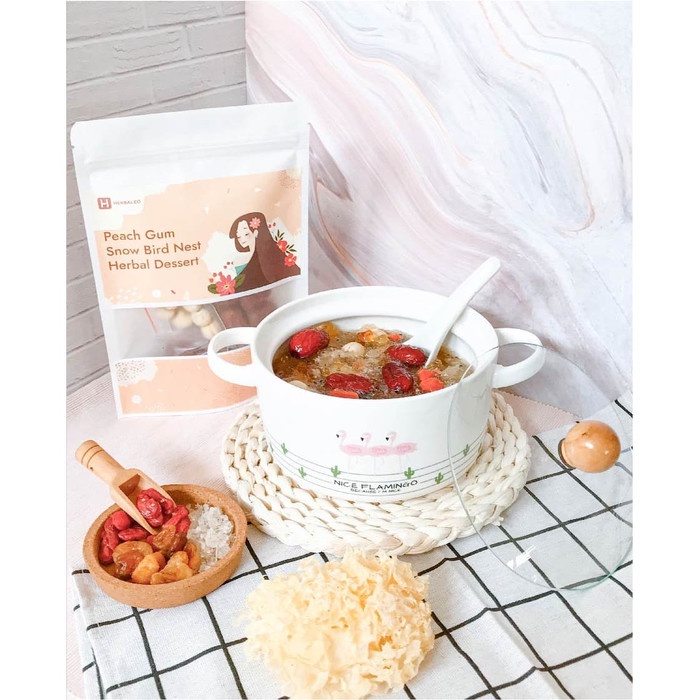 

Ge602G Peach Gum Snow Bird Nest Herbal Dessert Ds5