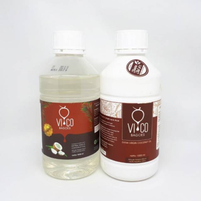 VCO VICO BAGOES 1LT VIRGIN COCONUT OIL KETODIET