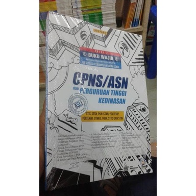 

DISKON CPNS/ASN dan Perguruan Tinggi Kedinasan Buku Wajib KPL042