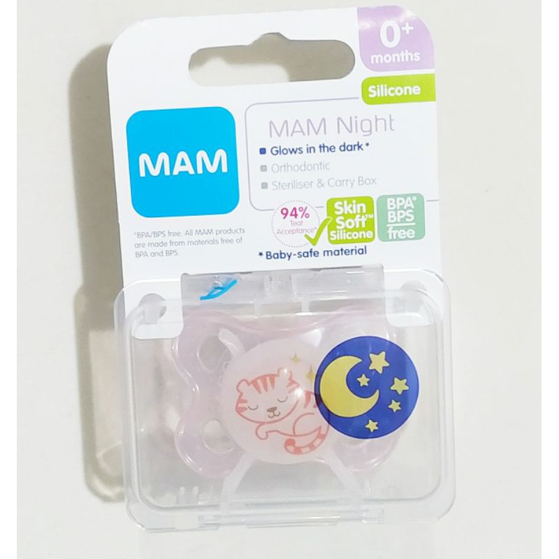 MAM Orthodontic Pacifier Original | Night | Air  Baby Soother Empeng Bayi MAM