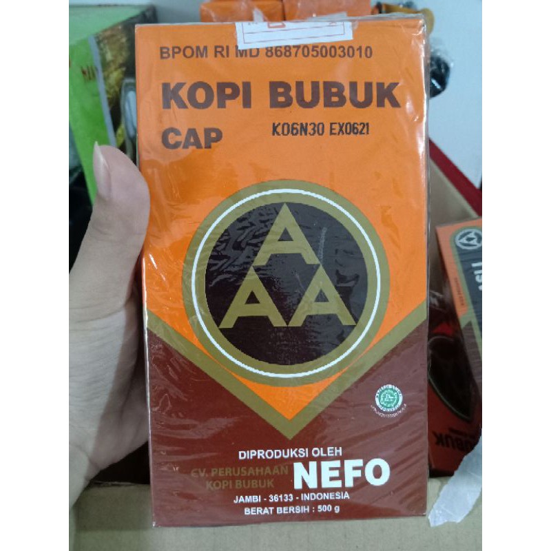 KOPI AA BUBUK KHAS JAMBI 500g
