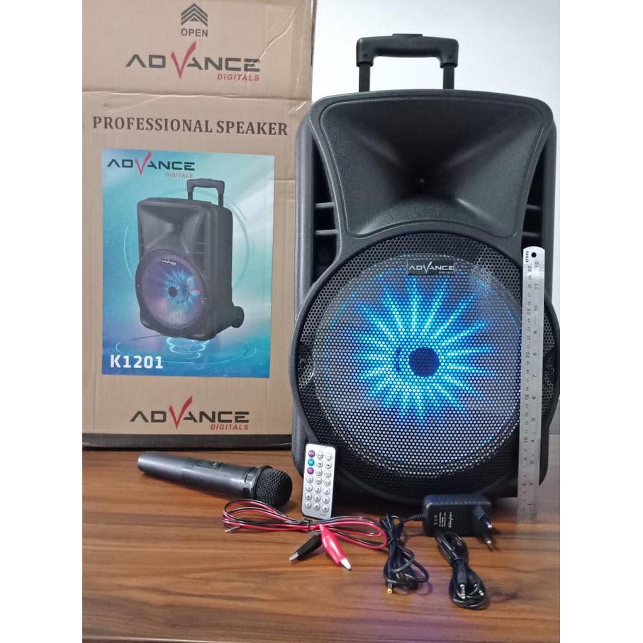 Super Sale Speaker portable meeting bluetooth Advance K 1201 Ready Stock