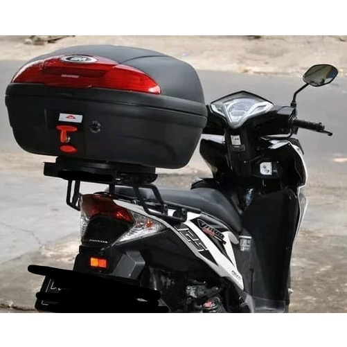 SEPAKET BOX GIVI E 45 NON STOPLIGHT DAN BREKET BRACKET BOX BMR - TERSEDIA UNTUK SEMUA JENIS MOTOR