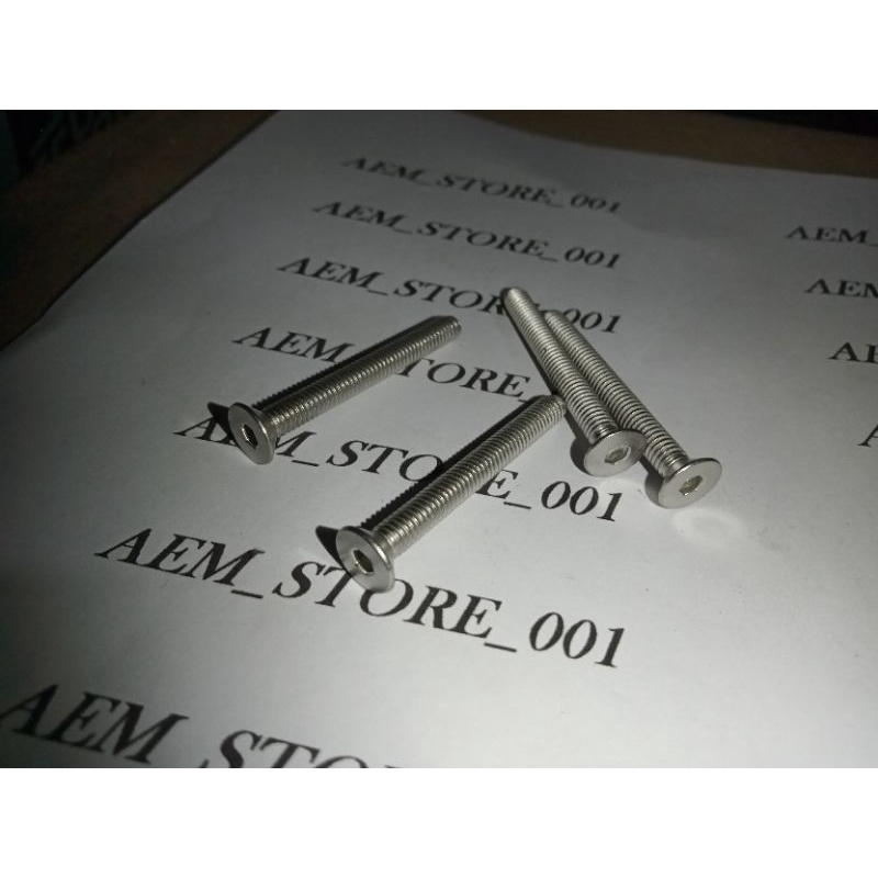 Verseng L M4 x 35 (3.5cm) stainless 304 THE A2-70