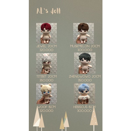 Doll jeno, hendery, jaemin, jaehyun