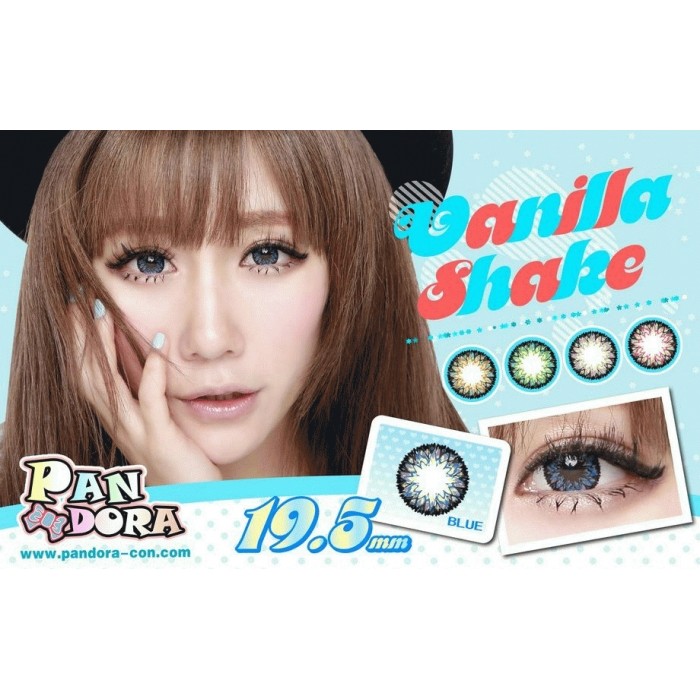 Softlens VIP Pandora Vanilla Shake 4Tones Blue