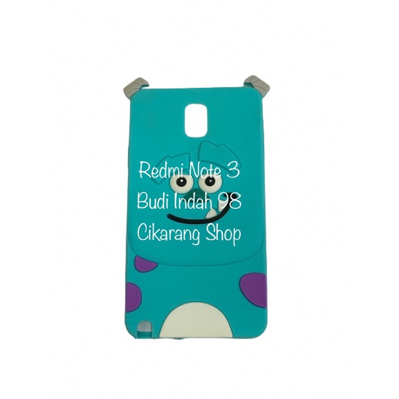 SAMSUNG S4, Redmi Note 3, Iphone 4, Iphone 5 3D Cute Cartoon Sulley Case Soft Silicon Cas Limited