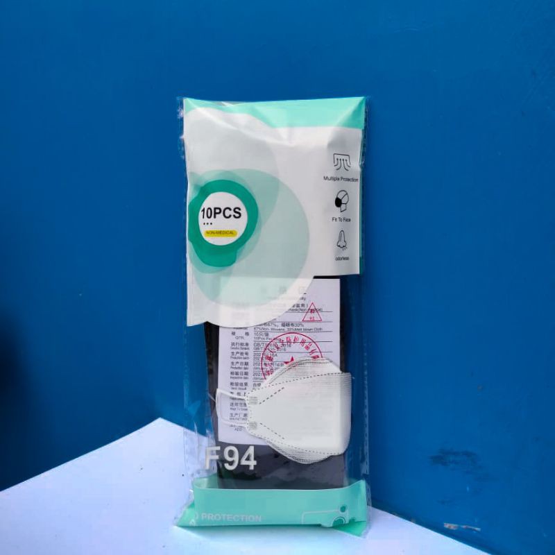 MASKER KF94 3PLY NON MEDICAL (HITAM)