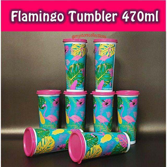 Flamingo Tumbler (1 Pcs) Botol Minum Tupwr