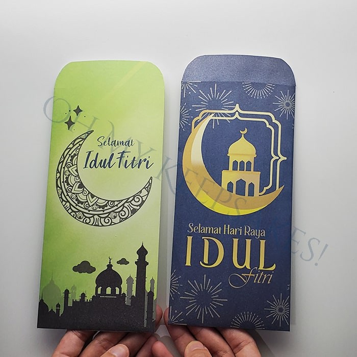 

- Amplop Angpao Lebaran Idul Fitri Premium Glitter (2 Tipe)