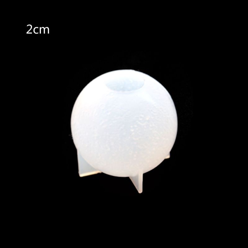 Siy Cetakan Resin Bentuk Bola Planet / Bulan / Langit / Kosmik Bahan Silikon Untuk Membuat Perhiasan