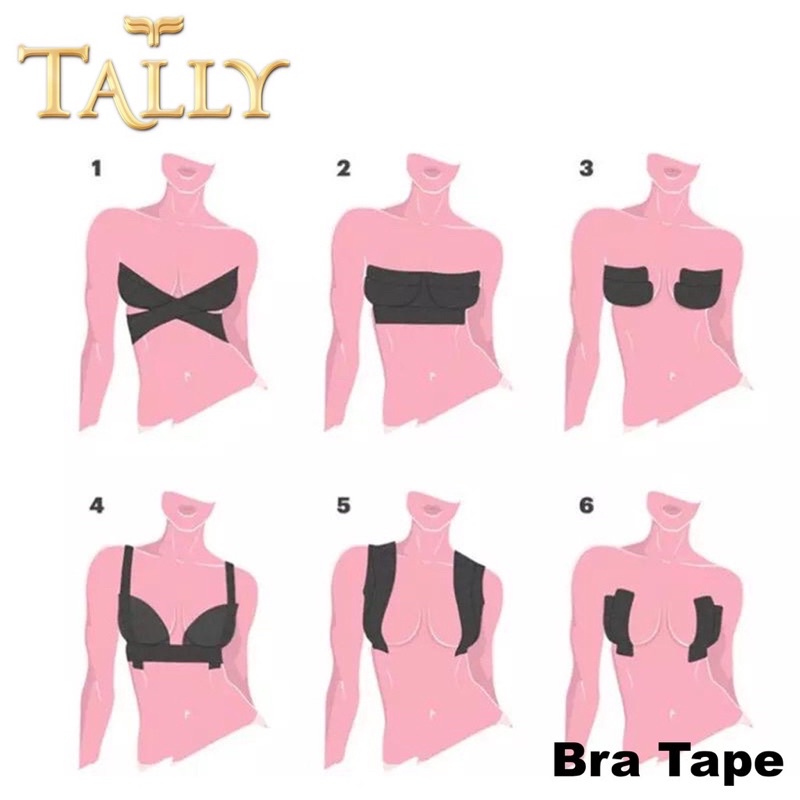 TALLY BRA BH BOOB TAPE SEAMLESS I BRA TEMPEL SOLATIP ORIGINAL