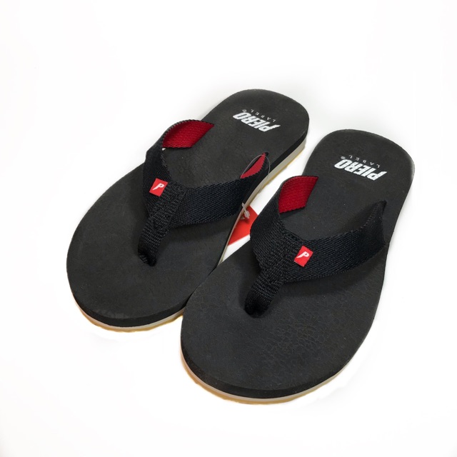 Sandal Piero Pico Sandals Black Red P80021 ORIGINAL BNIB