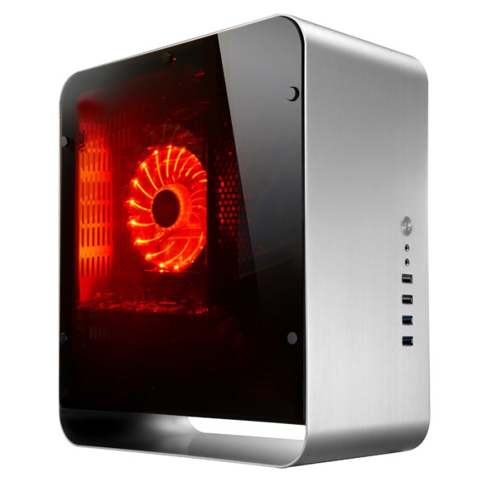 JONSBO CASE UMX1 SILVER MINI ITX