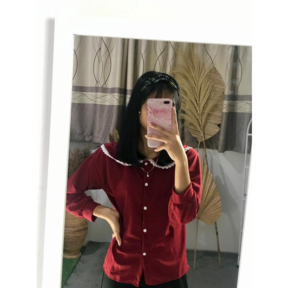 ilook | Kellya Top Blouse Renda |  Blouse Kenami Renda | Blouse Renda-4