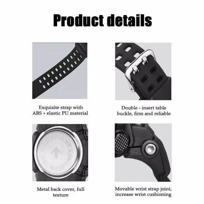 FASHION PRIA JAM TANGAN PRIA XIAOMI TWENTYSEVENTEEN SPORT WATCH DUAL DISPLAY / JAM TANGAN XIAOMI