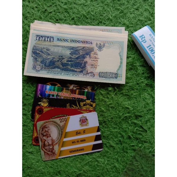 uang lama 1000 rupiah,tahun 1992