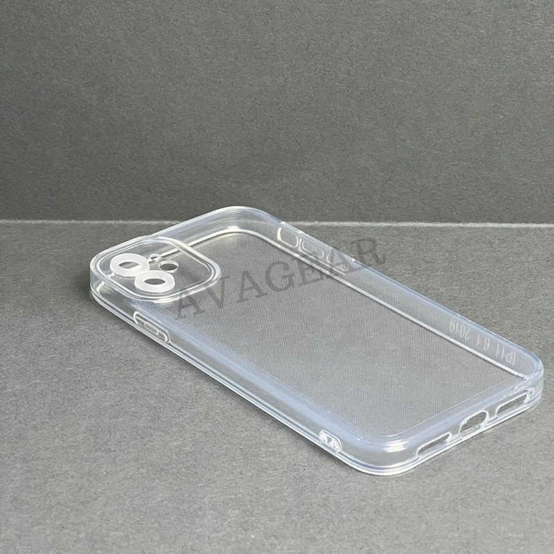 Airbag Square Clear Case With Protect Camera Softcase iPhone 6s 7 8+ XR XS 11 Pro 12 Mini 13 14 Plus ProMax