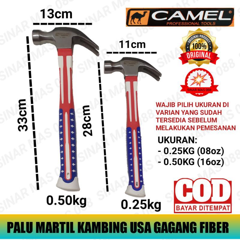 PALU TUKANG GAGANG  USA - PALU KAMBING - MARTIL BESI - PALU PAKU - PALU TUKANG - PALU BANGUNAN