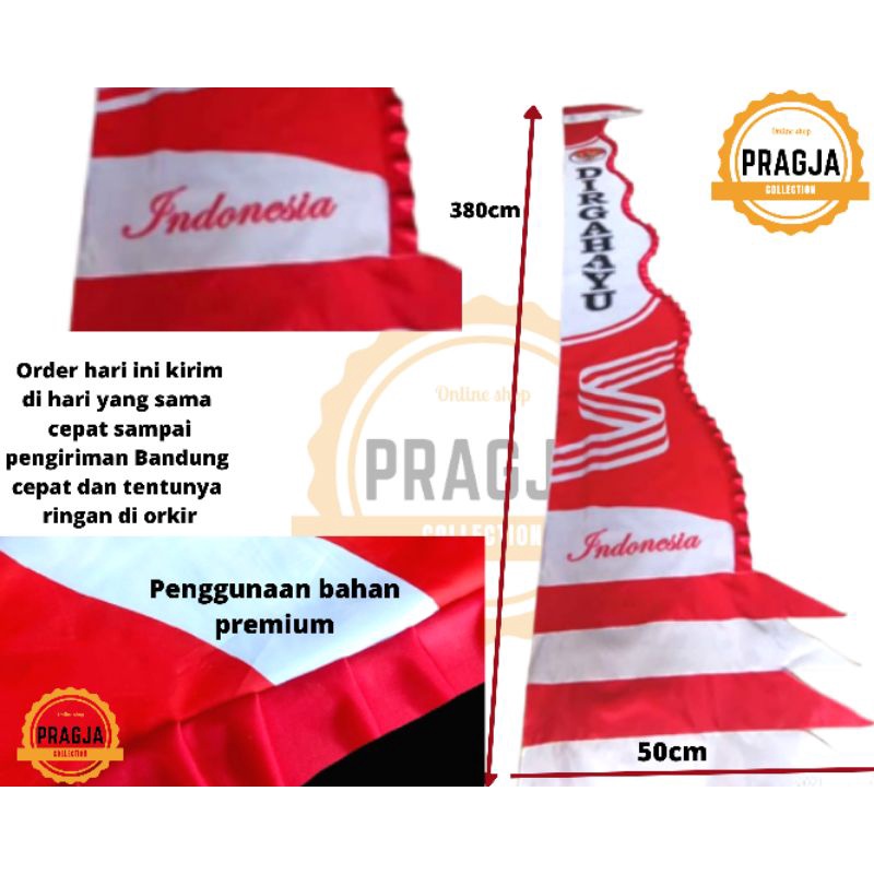 umbul umbul Rempel umbul umbul Jumbo Umbul umbul DIRGAHAYU