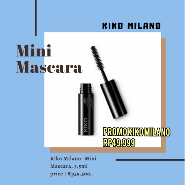 Mascara Kiko Milano