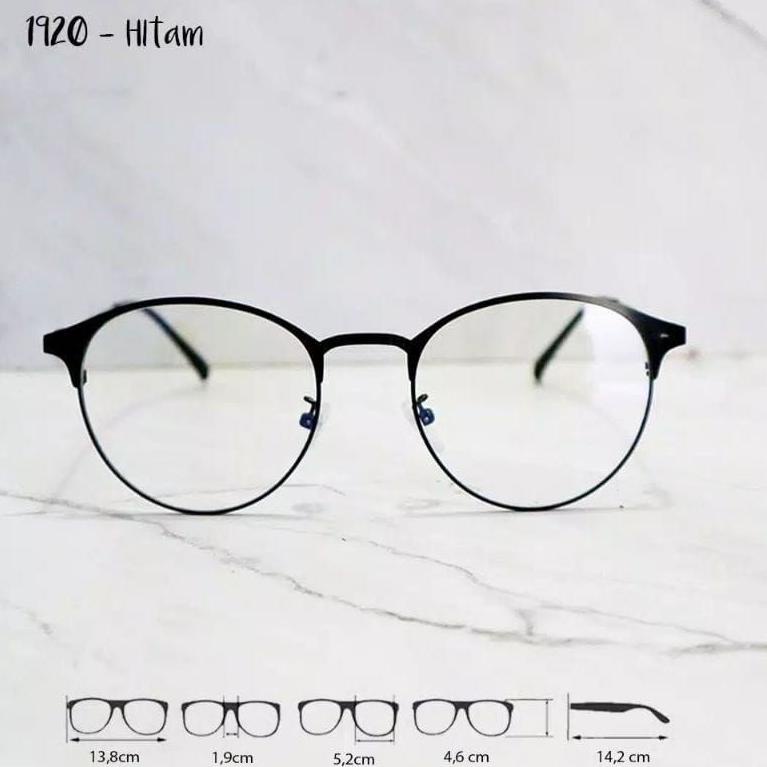 U1V8 kacamata normal dan minus  box lap dan cairan pembersih kacamata YY9