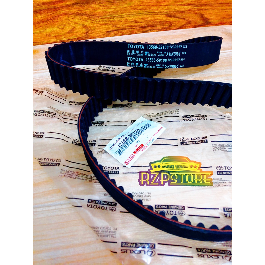 Jual Timing Belt Kijang Kapsul Diesel 2L Original Asli Toyota Indonesia