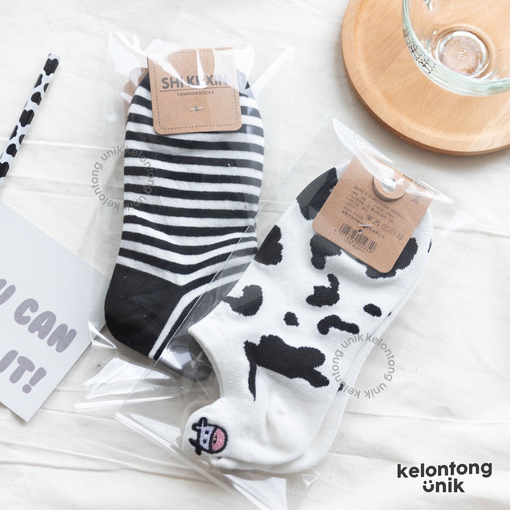 SAPI POLOS - Kaos Kaki Pendek Semata Kaki/ Kaos Kaki Ankle Dewasa Wanita-8