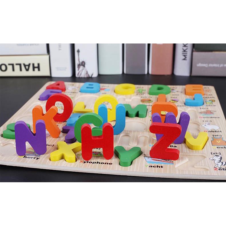 Mainan Edukatif Anak Puzzle Huruf Jumbo