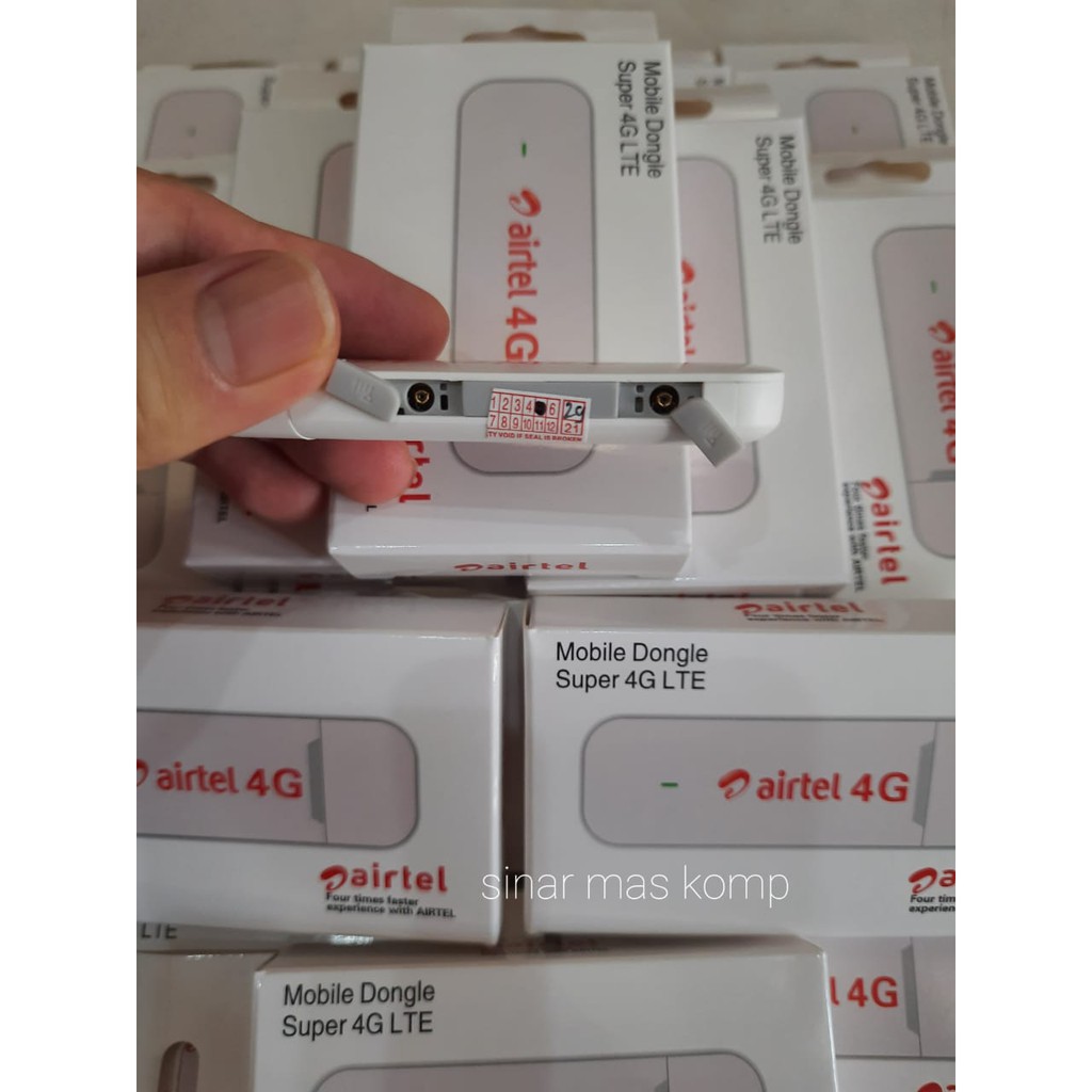 Modem Airtel E3372 slot antena 4G LTE bukan huawei e3372
