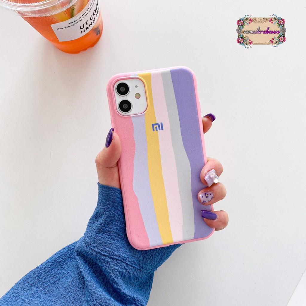 SS046 CASE RAINBOW XIAOMI REDMI 3 4A 5A 6A 7 8A 9A 9 9c POCO M2 SB1676