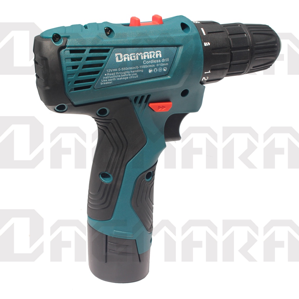 DAGMARA 12V Cordless Drill Set Mesin Bor Tangan Tanpa Kabel