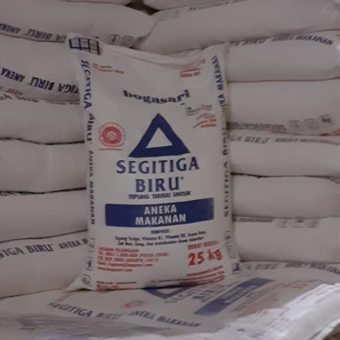 

Gosend Terigu Segitiga Biru - 25 Kg (Karung) Ready