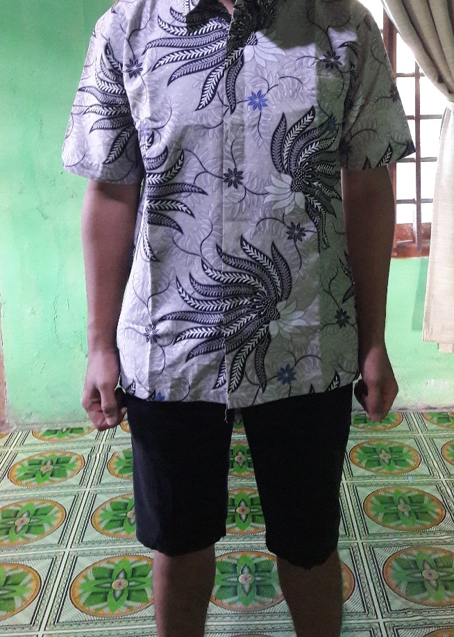 Batik Kembang Pari Full Furing Katun Halus Sragenan Size M-xxl Asli Solo