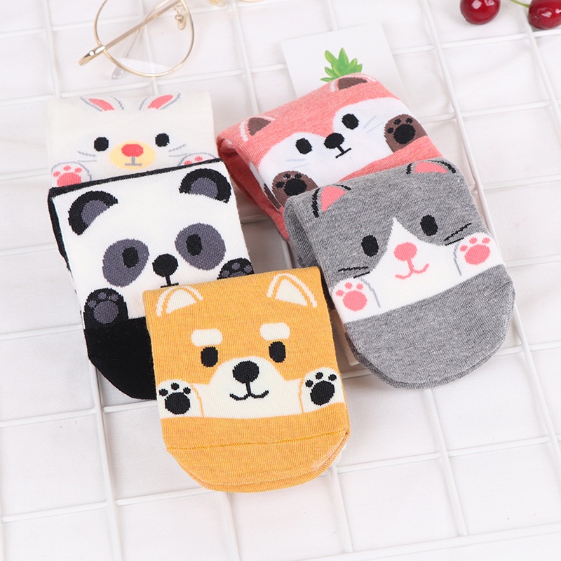 GO! KK688 Kaos Kaki Bayi Pendek Karakter  Anak Perempuan Laki Laki Motif Hewan 3D Lucu Baby Socks Kids Cute Unik Anti Slip