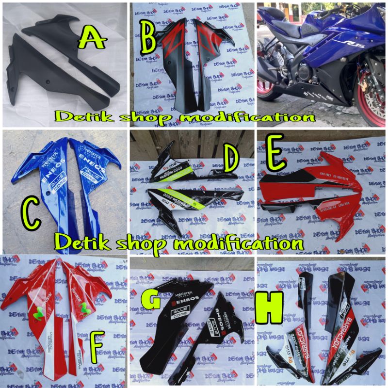 UNDERCOWL R15 V2 MODEL R6 THAILAND UNDERCOWL R15 OLD V2 UNDERCOWL R6