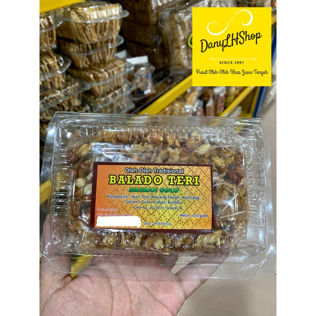 

Balado Teri Mesran Solo 250 gram