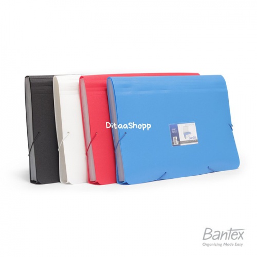 

Bantex Expanding File Folio White #3601 07 033