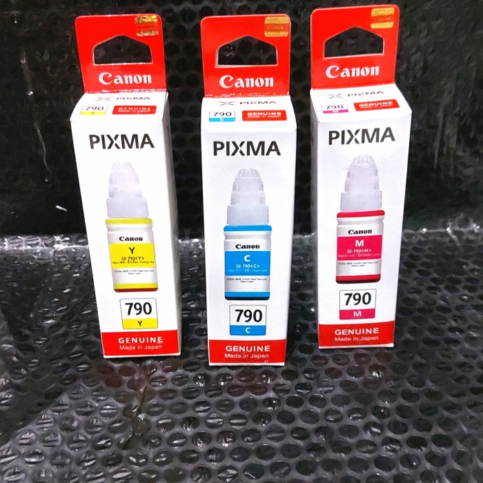 

Hemat Canon Tinta Botol Gi 790 Warna Original Bergaransi