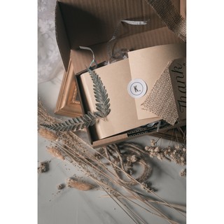 DIY Gift Packaging Kotak/Kado/Hadiah Rustic Aesthetic ...